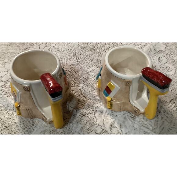 Set of 2 Handyman Tool Belt Mug Dad Gift Tasters Choice Coffee-Mate 2000 - Picture 9 of 10